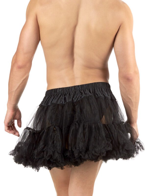 Adult Men's Frilly Petticoat Skirt - Image 2